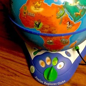 LeapFrog Junior Explorer Talking Globe Preschool Kindergarten Learning Toy